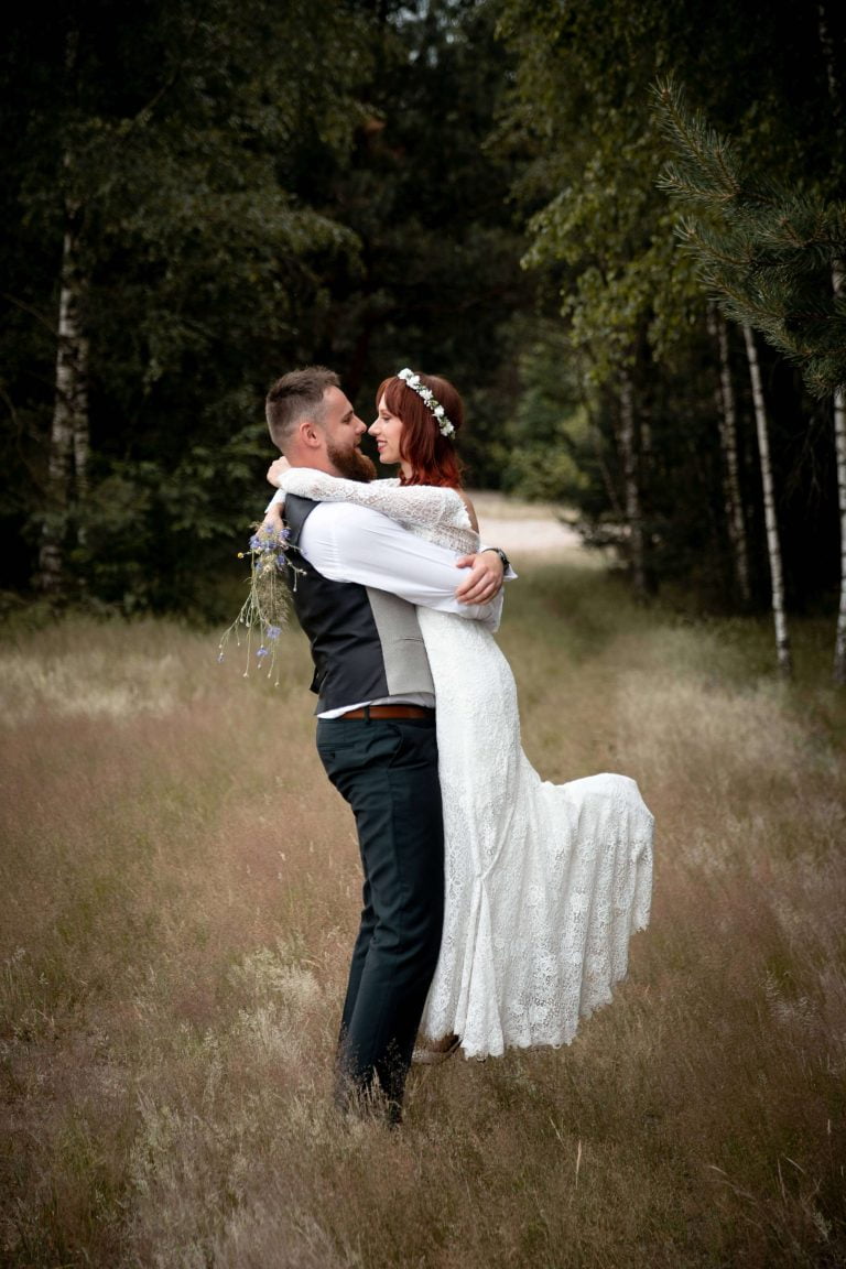 Kadr z filmu ślubnego stworzonego przez Craft Media Studio