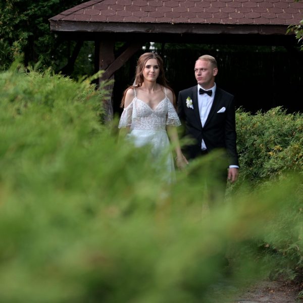 Kadr z filmu ślubnego stworzonego przez Craft Media Studio